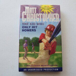 The Kid Who Only Hit Homers Matt Christopher an Unabridged Production Audibook